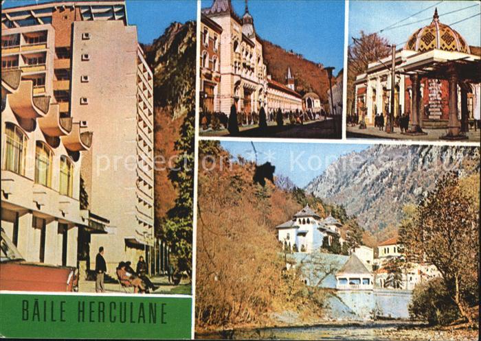 Baile Herculane Teilansichten