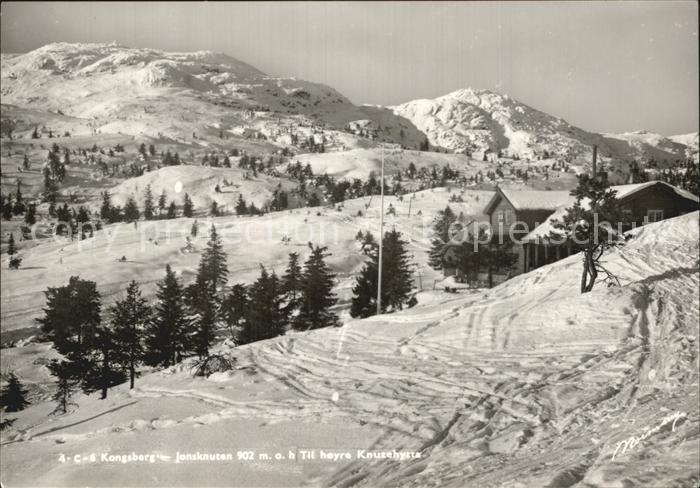 Kongsberg Jonsknuten Winterpanorama