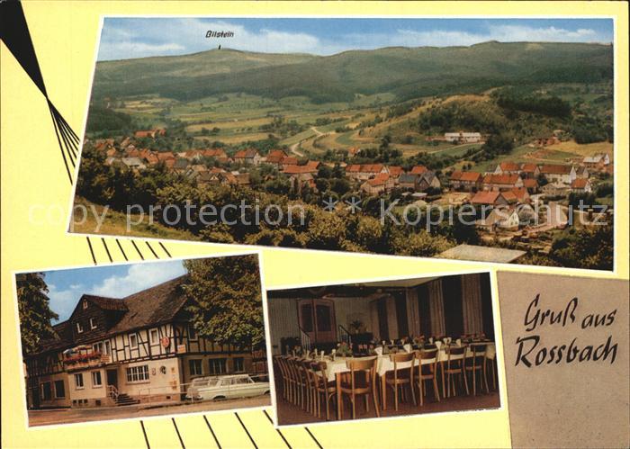 Rossbach Witzenhausen Panorama Bilstein Gasthaus Pension Zum Stern