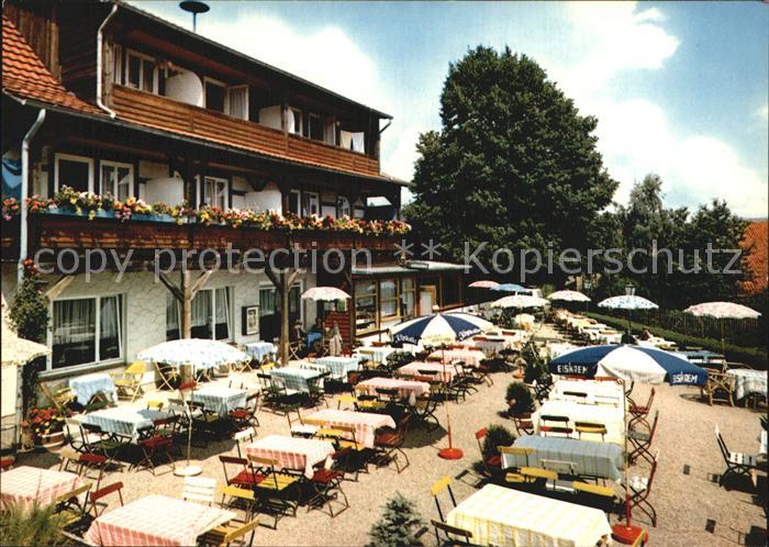 Allendorf Bad Sooden Berggasthof Ahrenberg Restaurant Terrasse