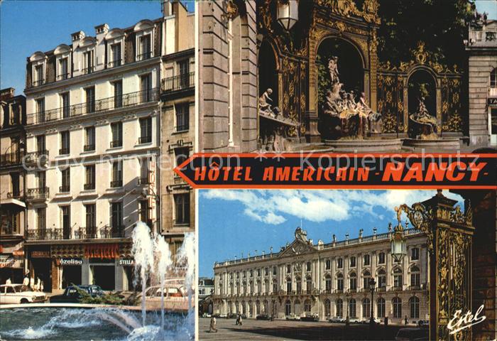 Nancy Lothringen Hotel American Place Andre Maginot Place Saint Jean Centre Vill