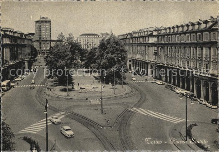 Torino Piazza Statuto Platz