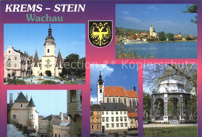 Stein Donau Steiner Tor Wegscheid Piaristenkirche O. Wagner Pavillon