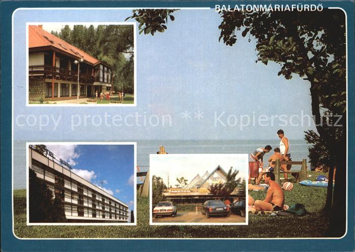 Balatonmariafuerdo Hotel Restaurant Badestrand am Plattensee