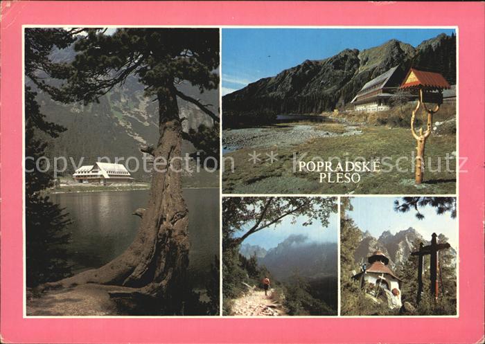 Vysoke Tatry Popradske Pleso Vysoke Tatry Bergsee Hohe Tatra Nationalpark