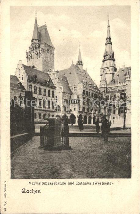 Aachen Verwaltungsgebaeude und Rathaus