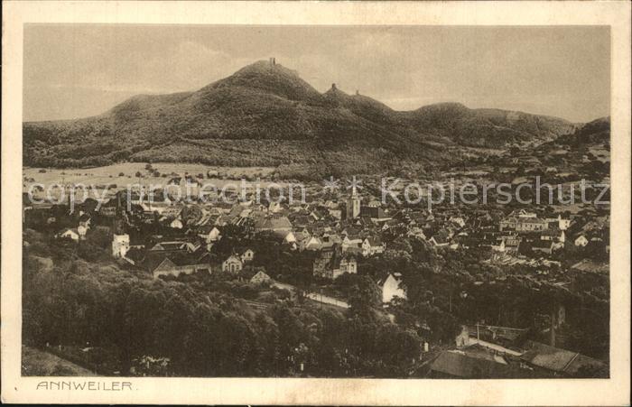 Annweiler Trifels Fliegeraufnahme