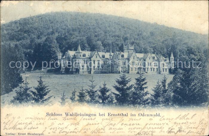 Ernsttal Baden Schloss Waldleiningen