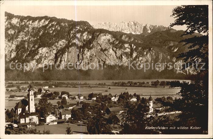 Kiefersfelden mit Wilden Kaiser