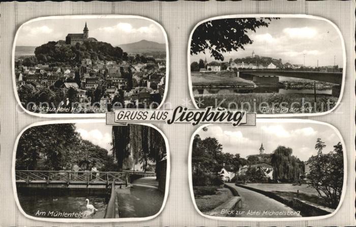 Siegburg Abtei Michaelsberg Muehlenteich