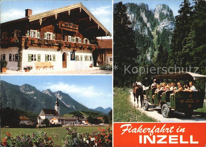 Inzell Traunstein Bayern Fiakerfahrt