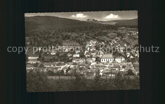 Bad Brueckenau mit Kloster Volkersberg
