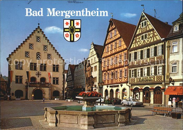 Bad Mergentheim Marktplatz Rathaus