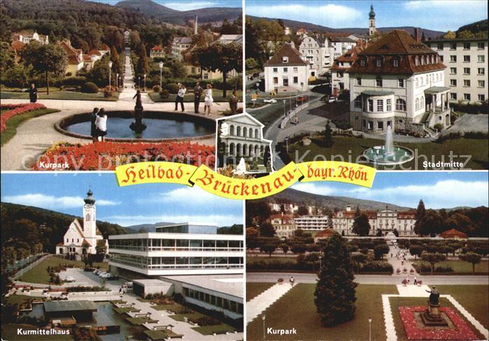 Bad Brueckenau Kurpark Kurmittelhaus Kurpark