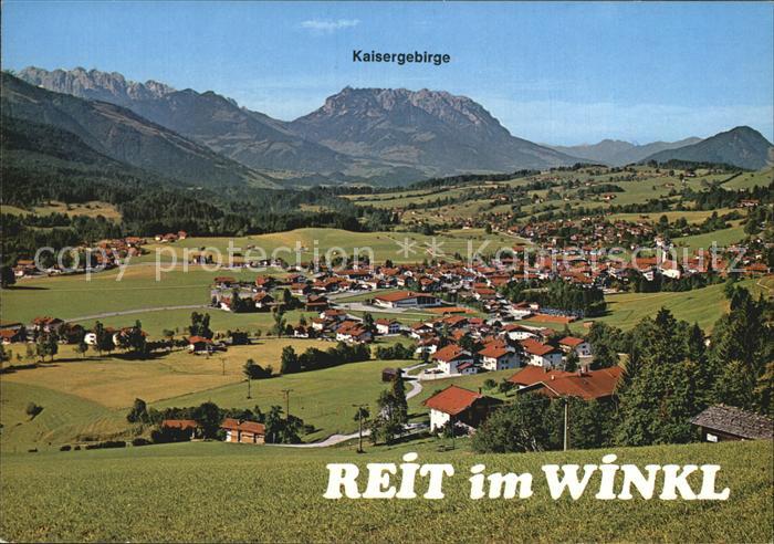 Reit Winkl mit Kaisergebirge