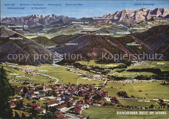 Reit Winkl Fliegeraufnahme