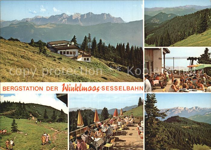 Reit Winkl Bergstation der Winklmoos-Sesselbahn