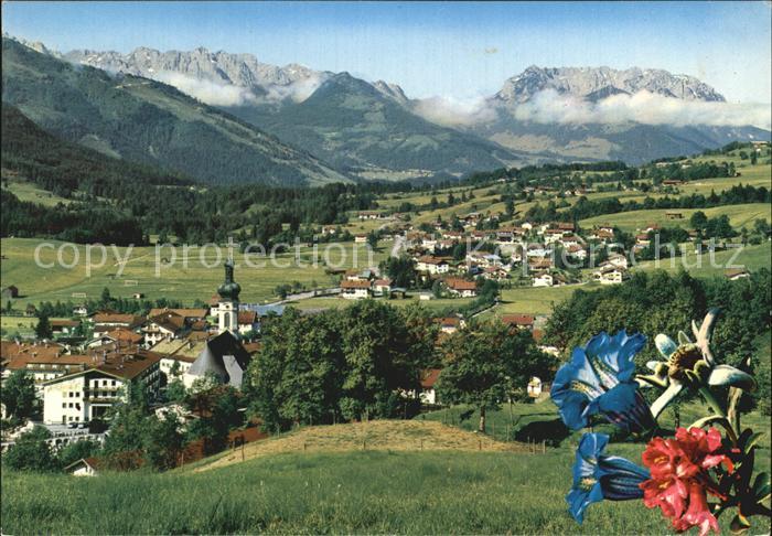 Reit Winkl mit Kaisergebirge