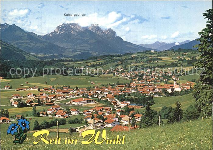 Reit Winkl mit Kaisergebirge