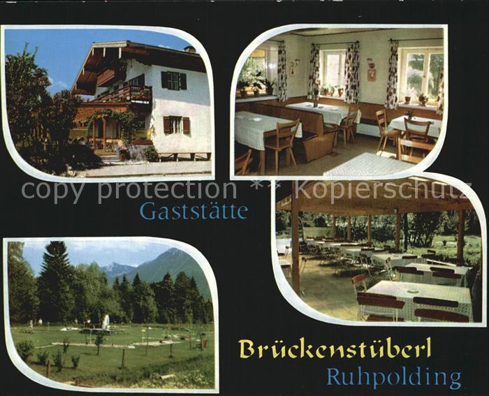 Ruhpolding Bayern Brueckenstueberl