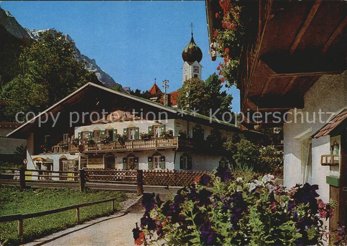 GARMISCH-PARTENKIRCHEN Bayern Oberbayerisches Bauernhaus