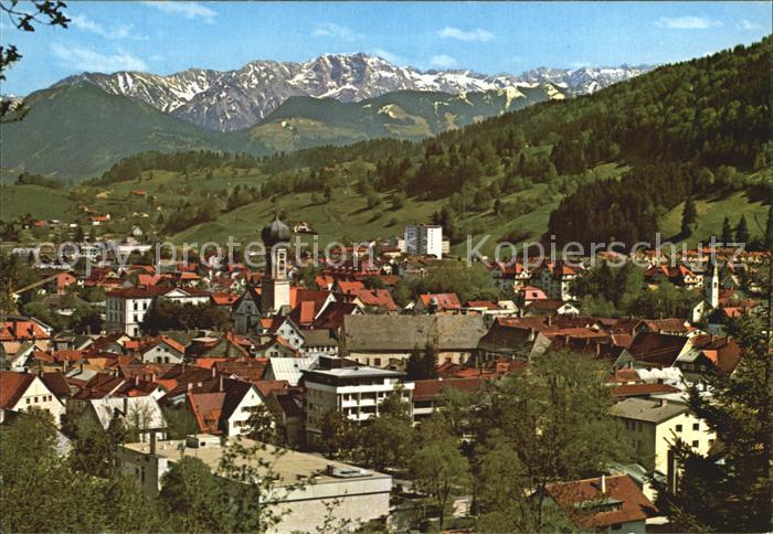 Immenstadt Allgaeu mit Daumgruppe