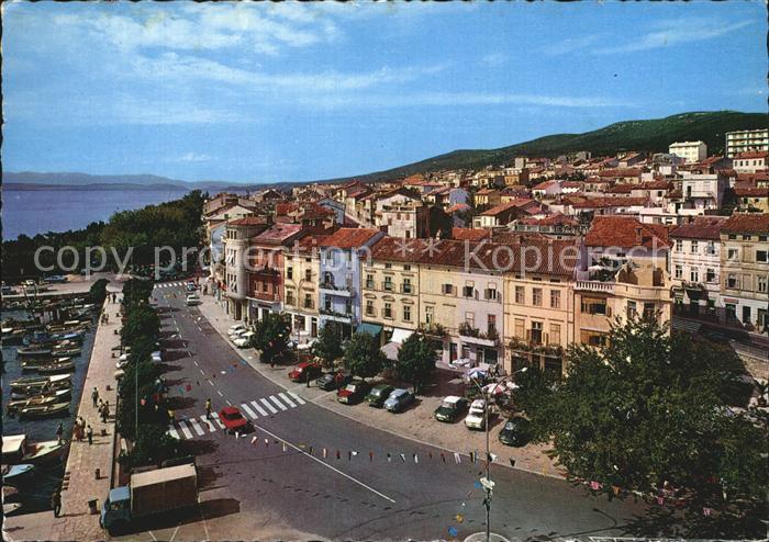 Crikvenica Kroatien Hafenpartie