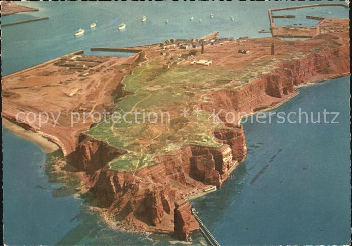 HELGOLAND Insel Schleswig-Holstein Fliegeraufnahme