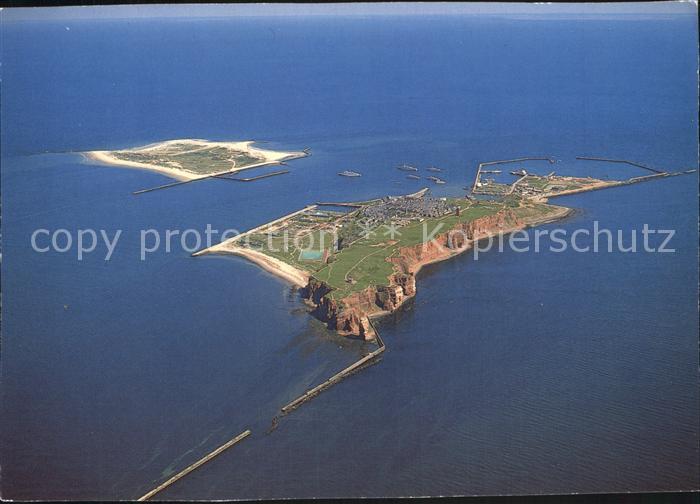 HELGOLAND Insel Schleswig-Holstein Fliegeraufnahme
