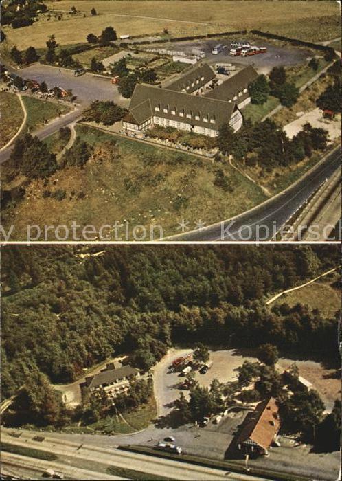 Siegburg Fliegeraufnahme Autobahnraststaette