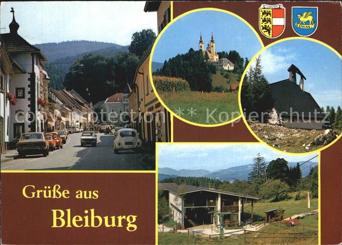 Bleiberg Ortspartie KIrche