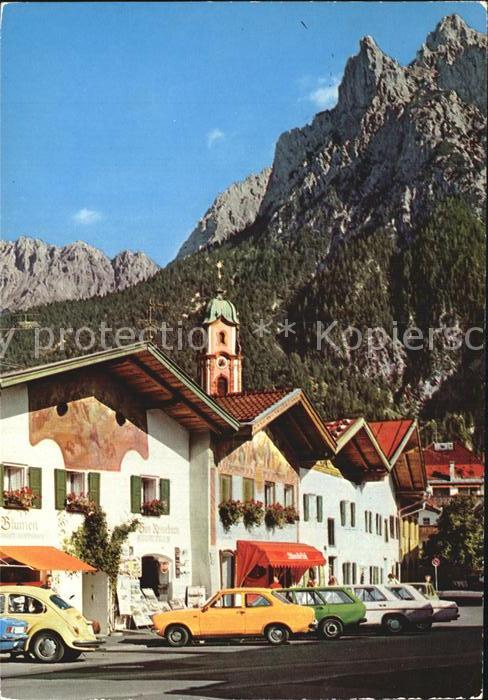 Mittenwald Bayern Im Gries mit Womer