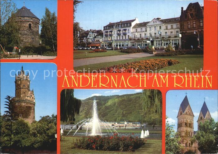 Andernach Rhein Rheinland-Pfalz