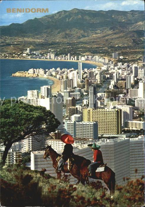 Benidorm Fliegeraufnahme