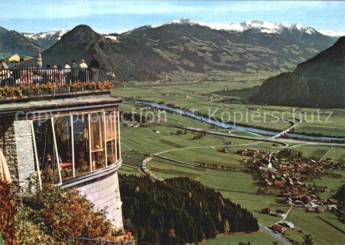 Kanzelkehre Tirol Blick auf Wiesring Inntal-Autobahn Zillertal