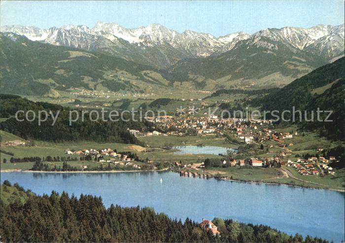 Immenstadt Allgaeu Buehl Fliegeraufnahme