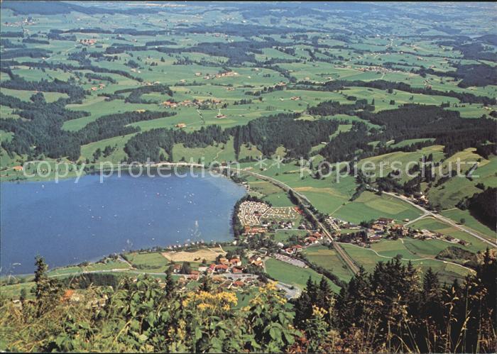 Buehl Alpsee Blick vom Immenstaedter Horn