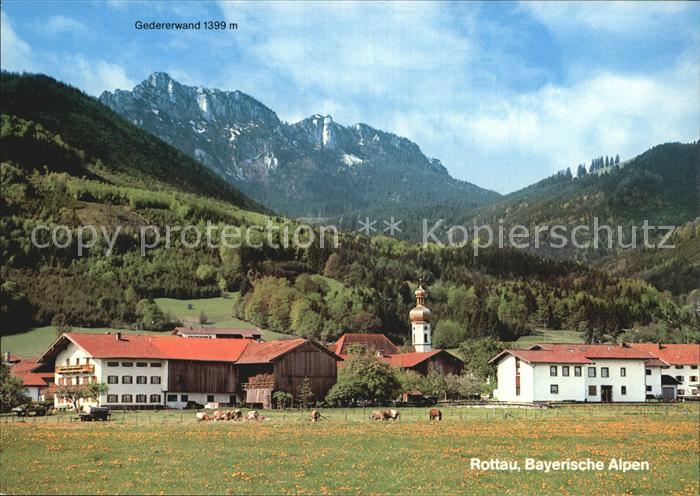 Rottau Chiemgau mit Gederwand
