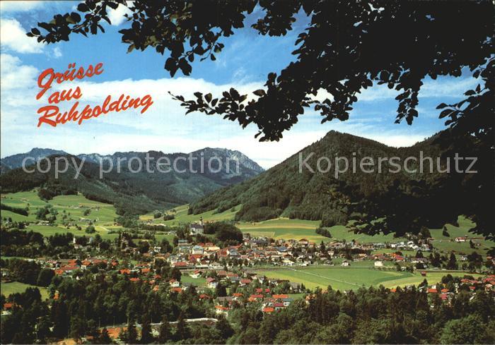 Ruhpolding Bayern gegen Hochfelln