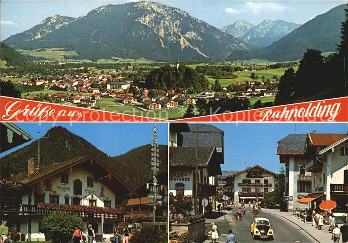 Ruhpolding Bayern Fliegeraufnahme Ortspartien