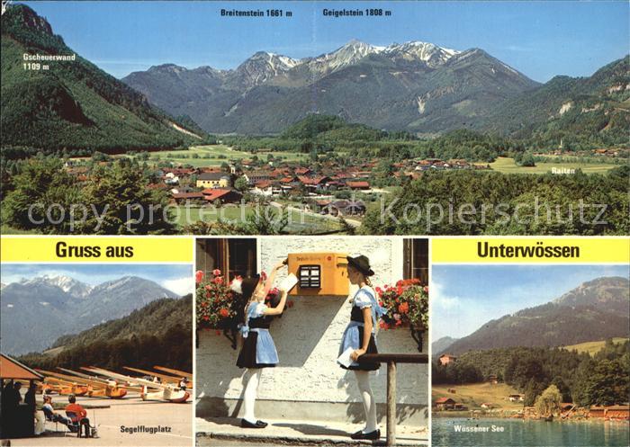 Unterwoessen Tracht Seepartie Segelflugschule