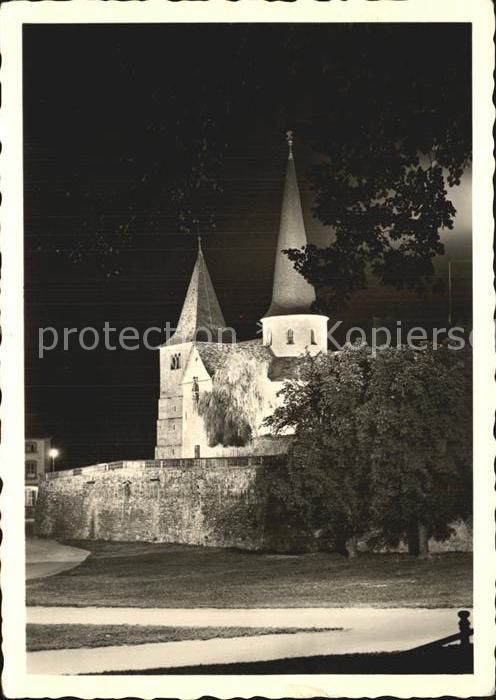 FULDA Hessen Michaelskirche bei Nacht