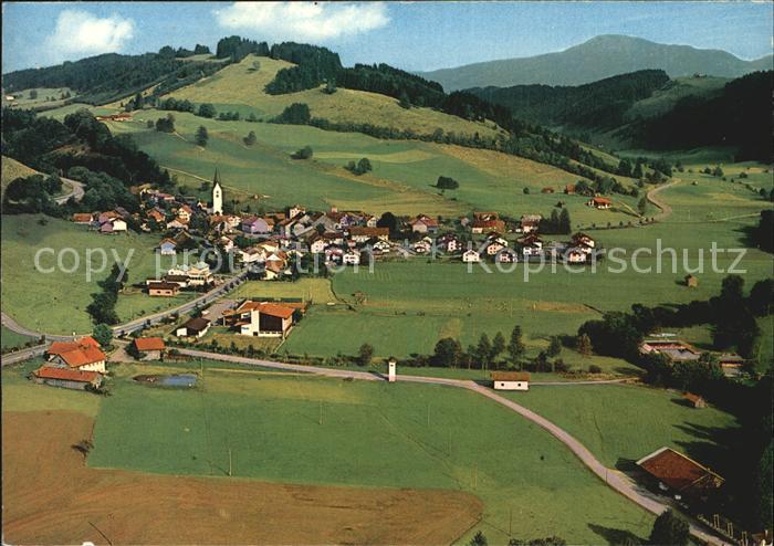 Missen Oberallgaeu Fliegeraufnahme