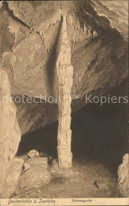 Hoehlen Caves Grottes Dechenhoehle Iserlohn Palmengrotte