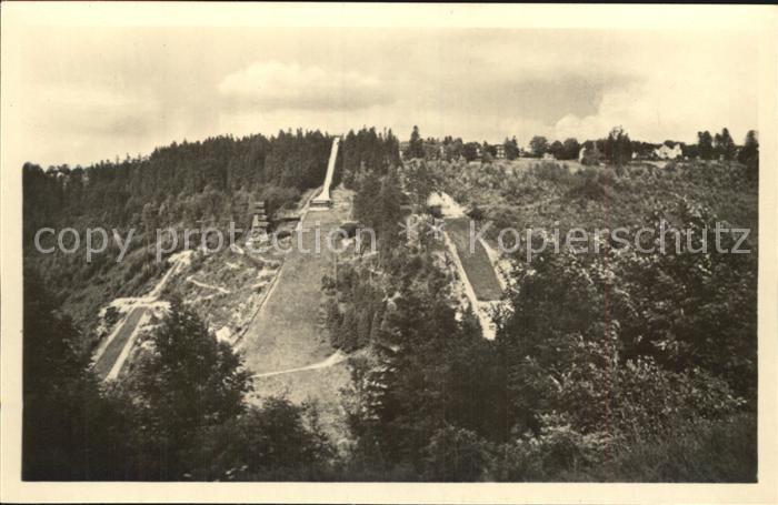 Ski-Flugschanze Oberhof Thueringen