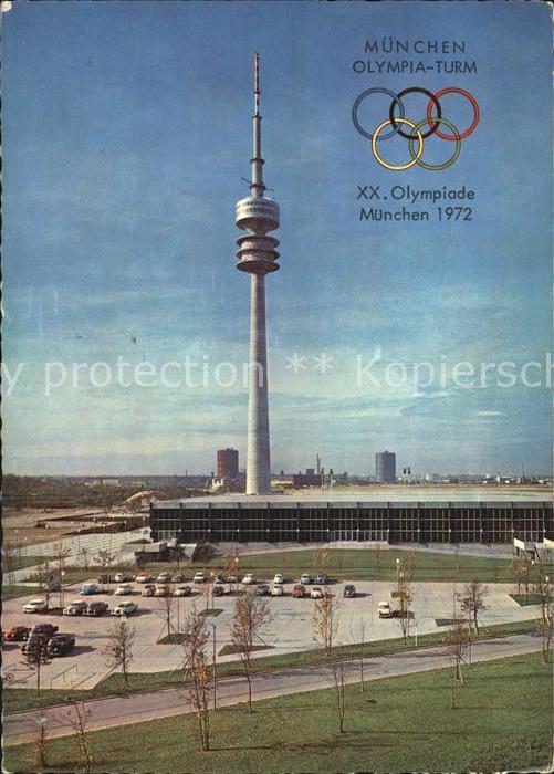Olympia Olympia-Turm Muenchen XX. Olympiade