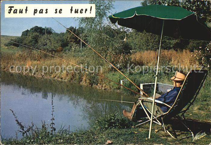 Angelsport Angler Liege Sonnenschirm