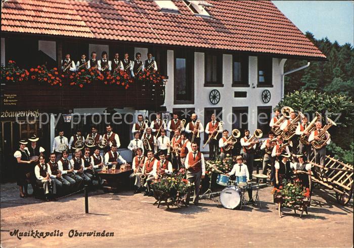 Musikanten Musikkapelle Oberwinden Pension-Cafe Sc