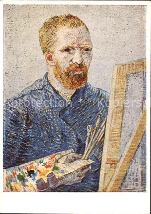 Van Gogh Vincent Selbstportraet 1888 Verlag-Bruckmann-Nr. 69