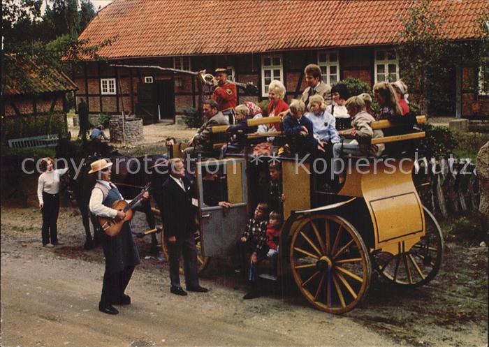 Postkutsche Dat Ole Fösterhuus Klecker Wald